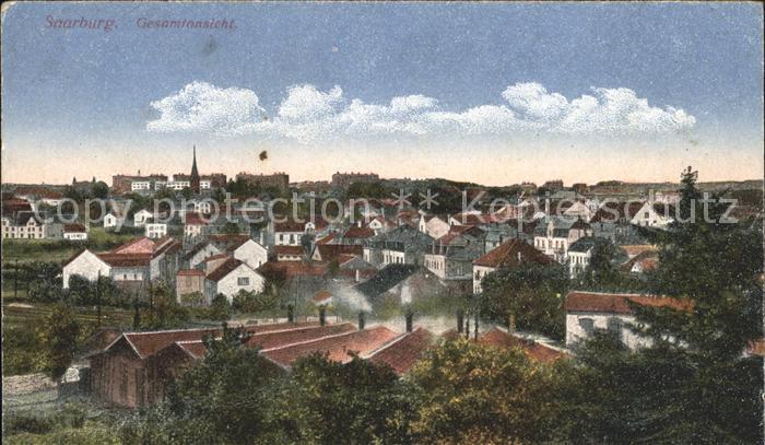 Saarburg Lothringen Gesamtansicht