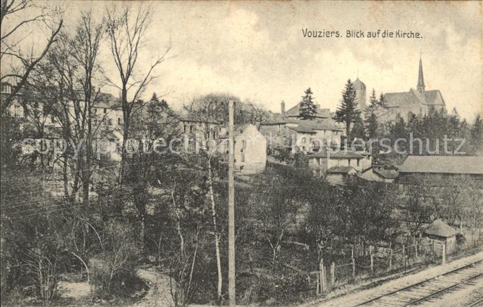 Vouziers Blick auf die Kirche Nr. 795