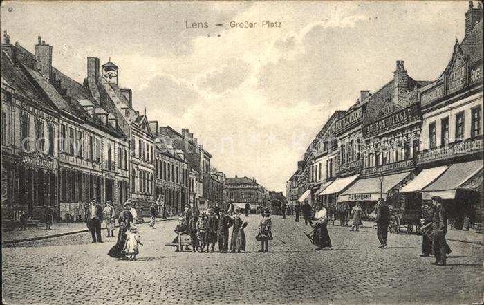 Lens Pas-de-Calais Grosser Platz