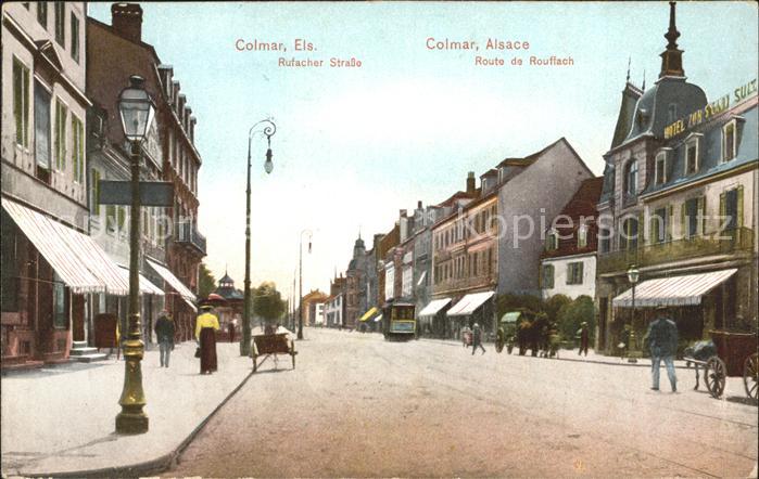 Colmar Haut Rhin Elsass Rufacher Strasse Route de Rouflach