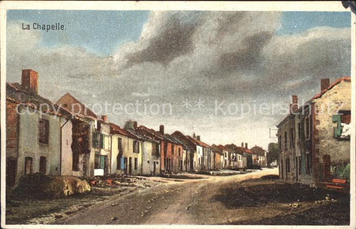 La Chapelle-aux-Bois Strassenpartie