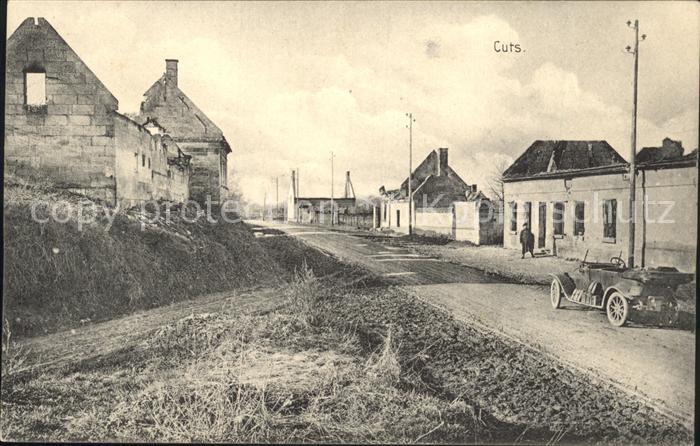 Cuts Ruines Grande Guerre 1. Weltkrieg Nr. 311