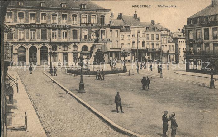 Maubeuge Nord Waffenplatz Denkmal