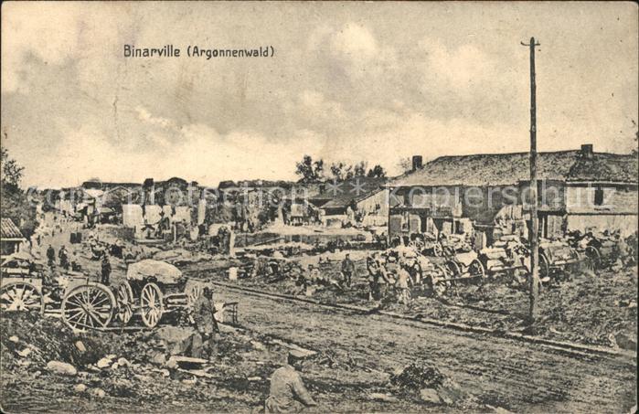 Binarville Grande Guerre 1. Weltkrieg