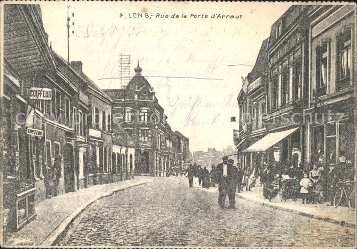 Lens Pas-de-Calais Rue de la Porte d Arras