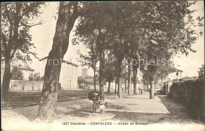 Confolens Allees de Blossac