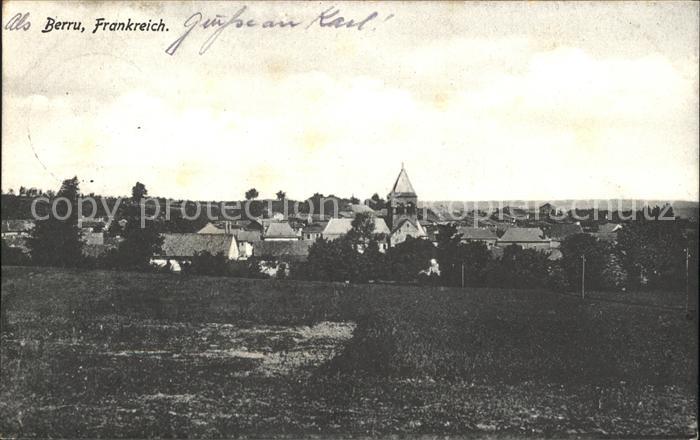Berru Ortsansicht mit Kirche