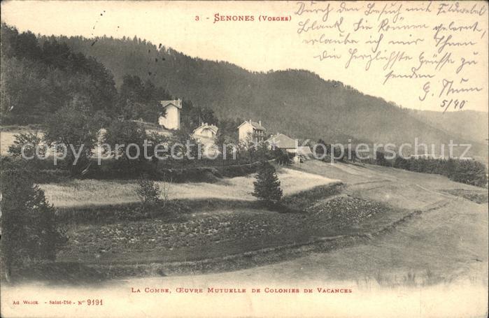 Senones Vosges La Combe Oeuvre Mutuelle de Colonies de Vacances