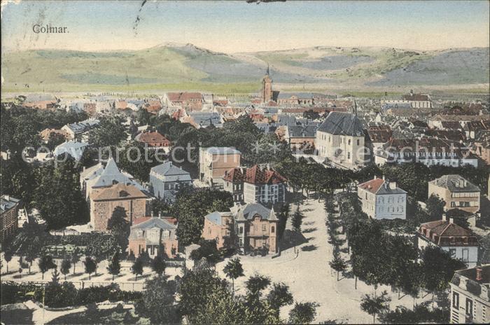 Colmar Haut Rhin Elsass Gesamtansicht Vogesen