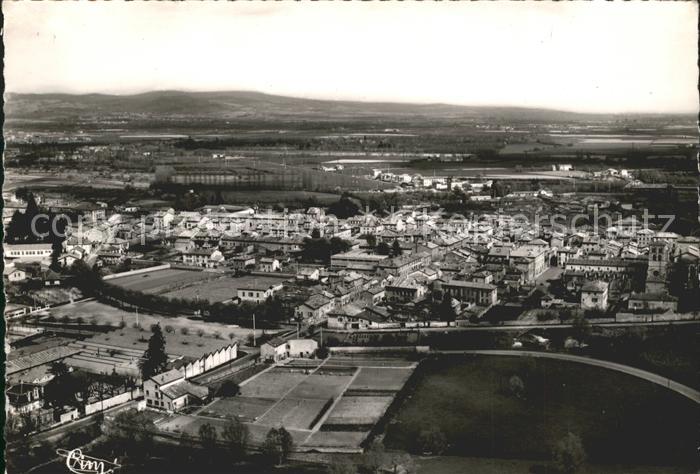 Belleville-sur-Saone Vue aerienne