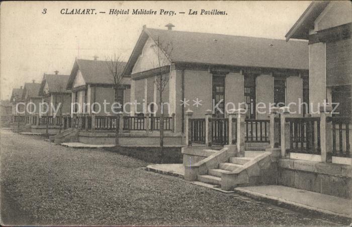 Clamart Hopital Militaire Percy Pavillons