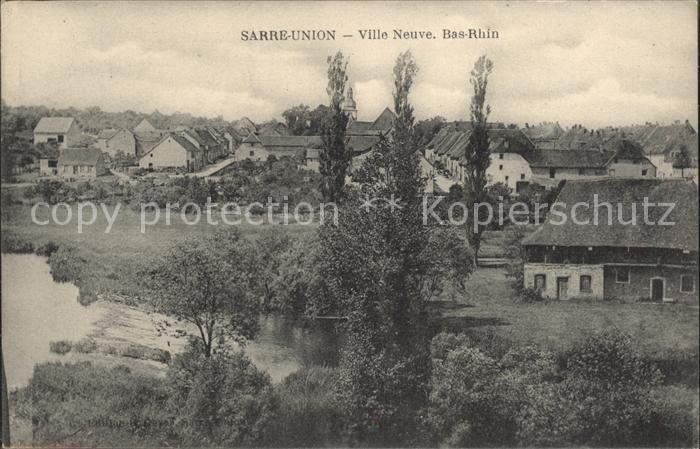 Sarre-Union Ville Neuve vue generale