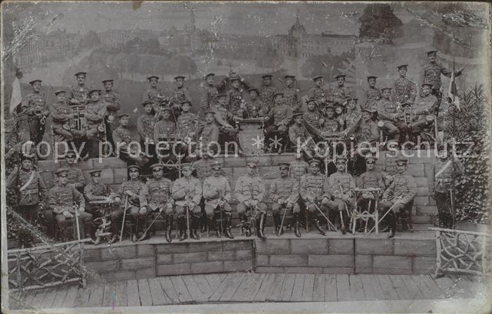 Strasbourg Alsace Militaer Regiment Gruppenbild