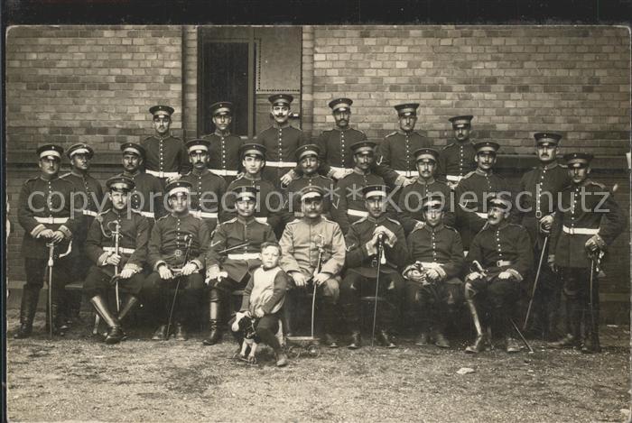 Strasbourg Alsace Militär Regiment Gruppenbild