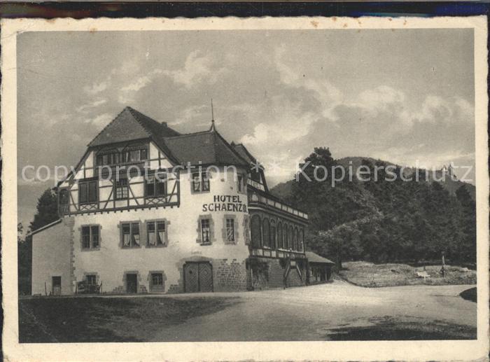Hohkoenigsburg Haut-Koenigsbourg Hotel Schaenzel