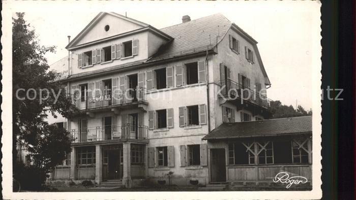 Aubure Haut Rhin Sanatorium Bethel