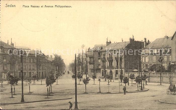 Sedan Ardennes Place Nassau et Avenue Philippoteaux