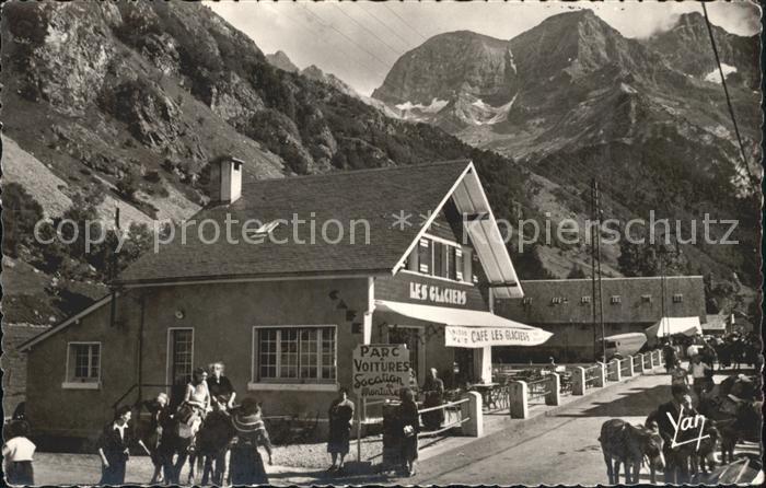 Gavarnie Hautes-Pyrenees Cafe Les Glaciers Montagnes
