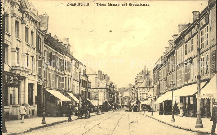 Charleville-Mezieres 08 Thiers Strasse und Gross Strasse