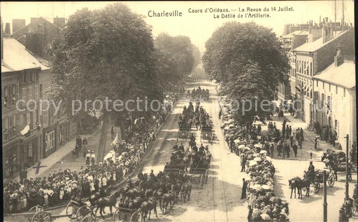 Charleville-Mezieres 08 Cours d Orleans Revue du 14 Juillet