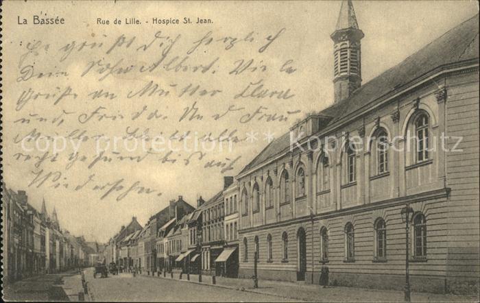 La Bassée Rue de Lille Hospice St Jean