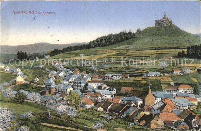 Dagsburg Vue generale Chateau