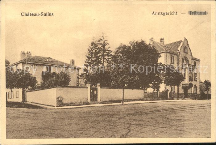 Chateau-Salins Amtsgericht Tribunal