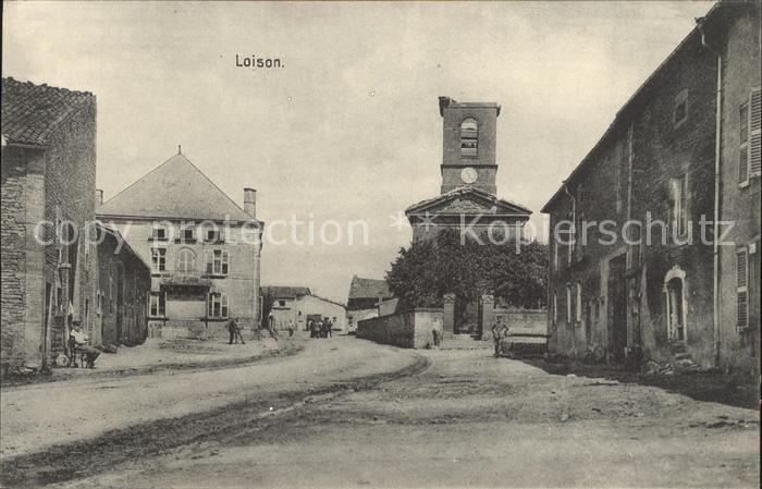 Loison Ruines Grande Guerre 1. Weltkrieg