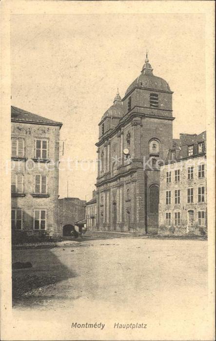 Montmedy Hauptplatz