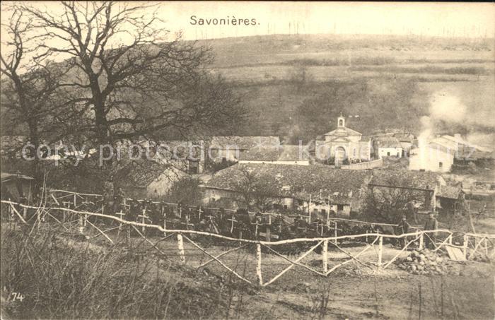 Savonieres Cimetiere Grande Guerre Friedhof 1. Weltkrieg