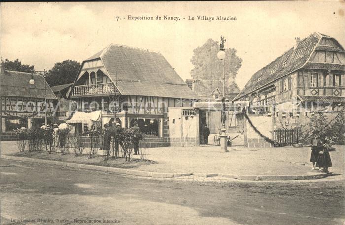 Nancy Lothringen Exposition Village Alsacien