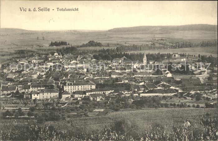 Vic-sur-Seille Totalansicht