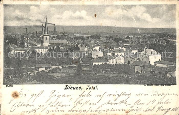 Dieuze Totalansicht Kirche