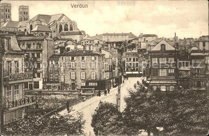 Verdun Meuse Altstadt Kathedrale