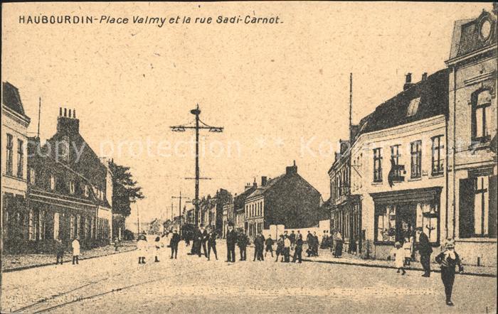 Haubourdin Place Valmy et Rue Sadi Carnot