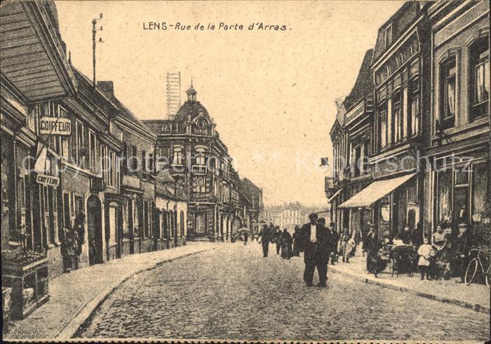 Lens Pas-de-Calais Rue de la Porte d_Arras