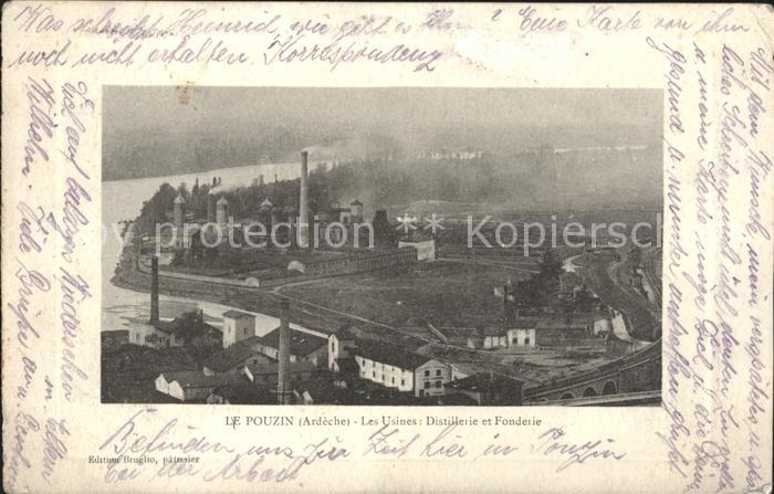 Le Pouzin Les Usines Distillerie et Fonderie