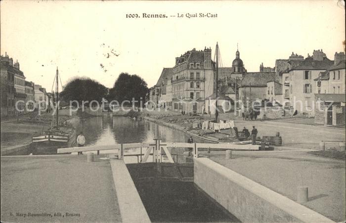 Rennes Ille-et-Vilaine Quai St Cast