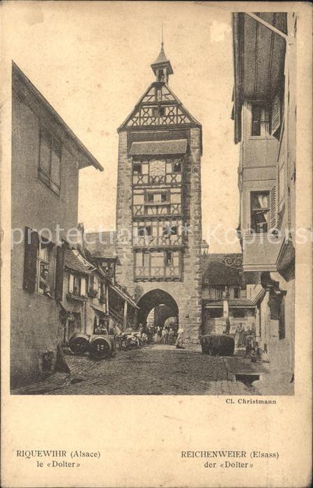 Riquewihr Haut Rhin le Dolter Tour