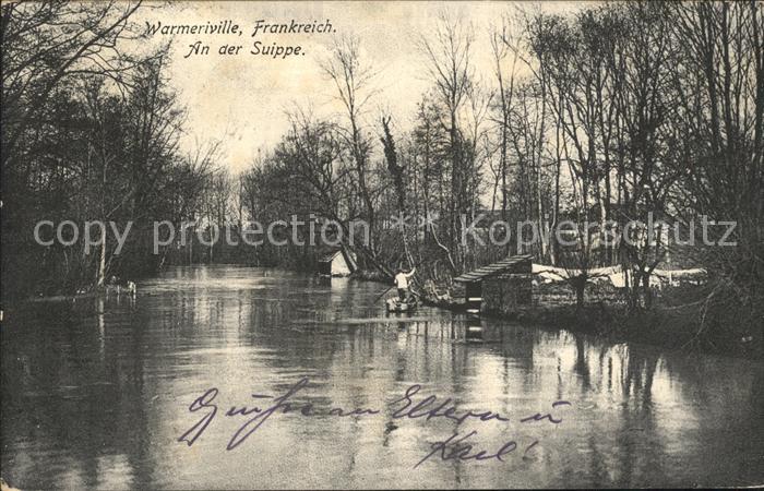Warmeriville Partie an der Suippe