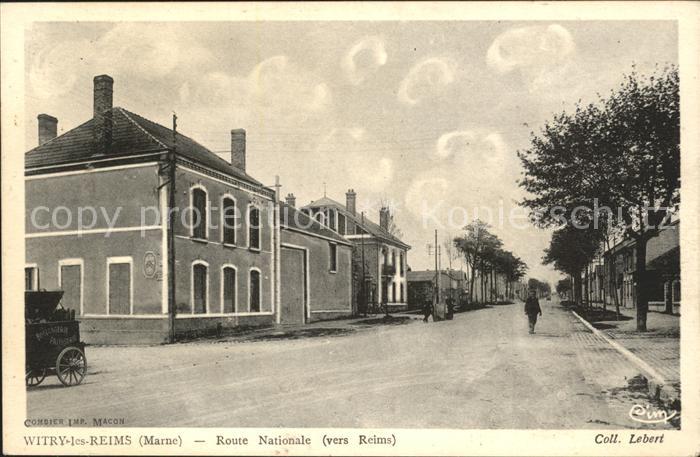 Witry-les-Reims Route Nationale