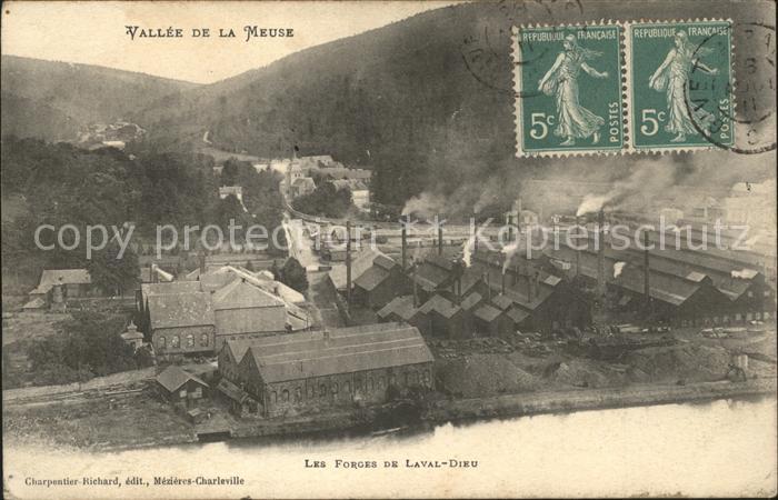 Les Forges de Laval Dieu Usines Industrie Vallee de la Meuse