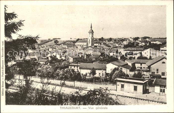 Thiaucourt-Regnieville Vue generale Eglise