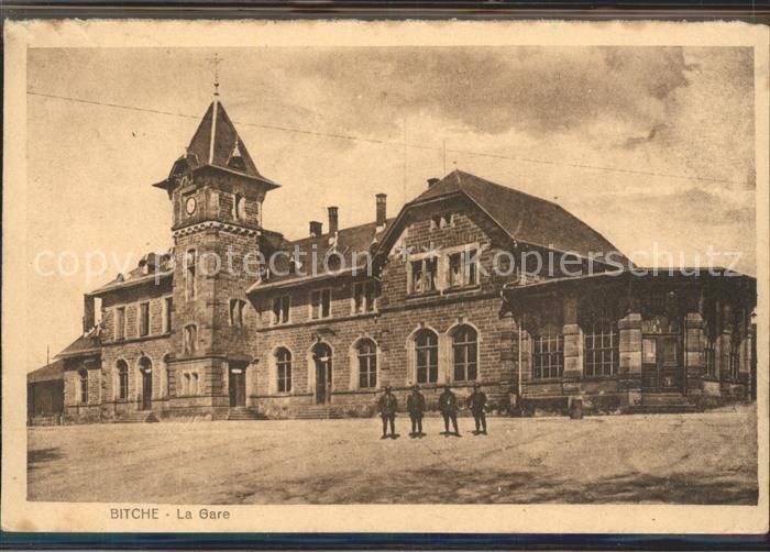 Bitche Moselle La Gare Bahnhof