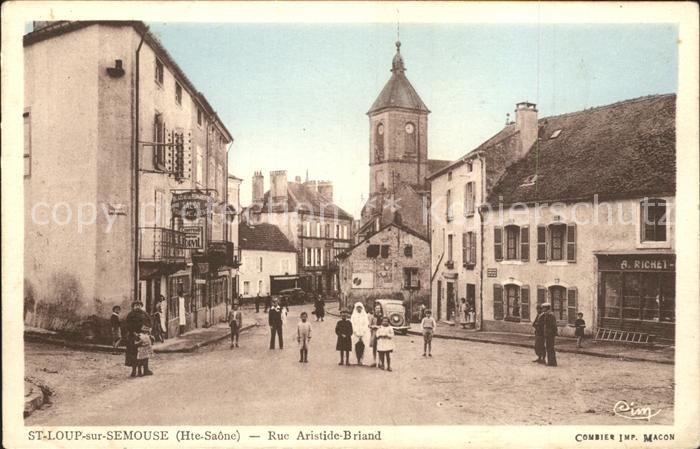 Saint-Loup-sur-Semouse Rue Aristide Briand Eglise NZ4