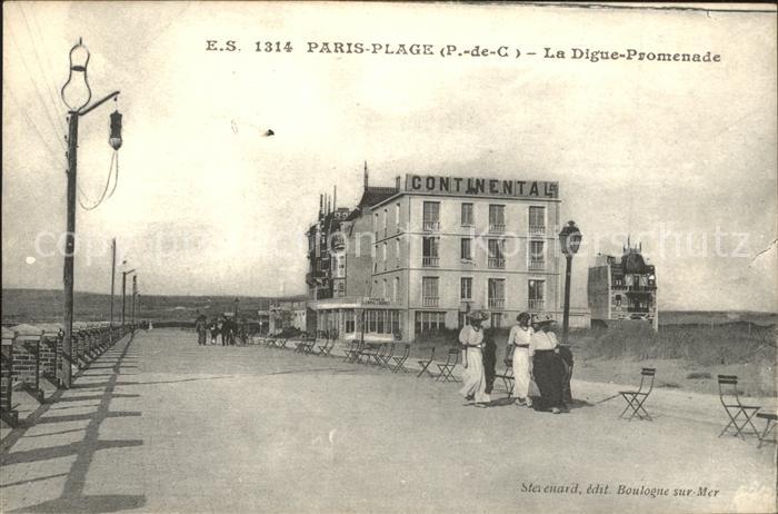 Paris-Plage La Digue Promenade Hotel Continental