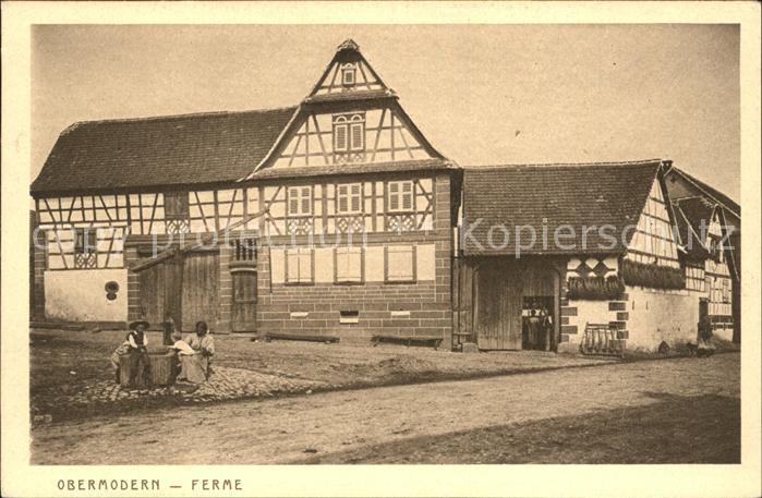 Obermodern-Zutzendorf Ferme Bauernhof