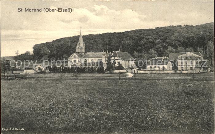 Saint-Morand Vue generale Eglise