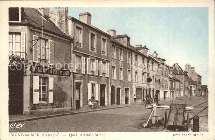 Isigny-sur-Mer Quai Aristide Briand Restaurant