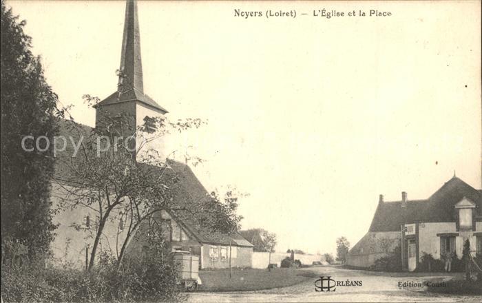Noyers Montargis Eglise Place
